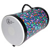 12 inch Toca Sympatico Nesting Djun Djun in Autumn Days finish with pretuned Fiber Dot head and lightweight PVC shell.