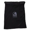 Black Toca Percussion cloth carrying bag included with T3142 standard rawhide maracas.
