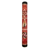 Toca Everpour 24-inch Red Cowboy rainstick featuring hand-painted guanaco artwork.