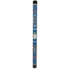 Toca Everpour 48-inch Blue Cueca rainstick featuring hand-painted Chilean dancer artwork.
