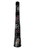 Toca Collapsible Didgeridoo in Spider artwork design featuring traditional-inspired spider web graphics on a black finish.