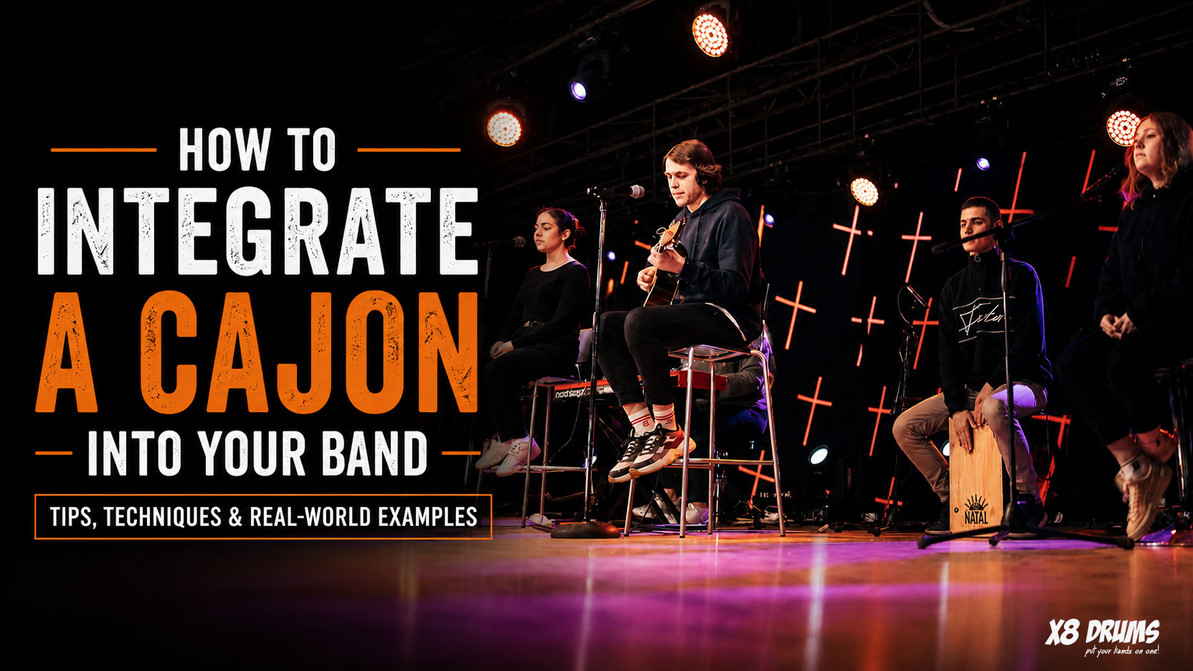 How to Integrate a Cajon Into Your Band: Tips, Techniques & Real-World Examples