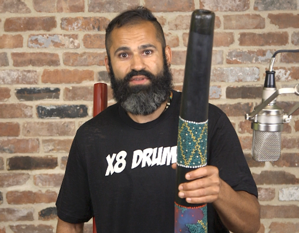 "Didge Man" Omid Aski Laridjani Shares His Story of the Didgeridoo