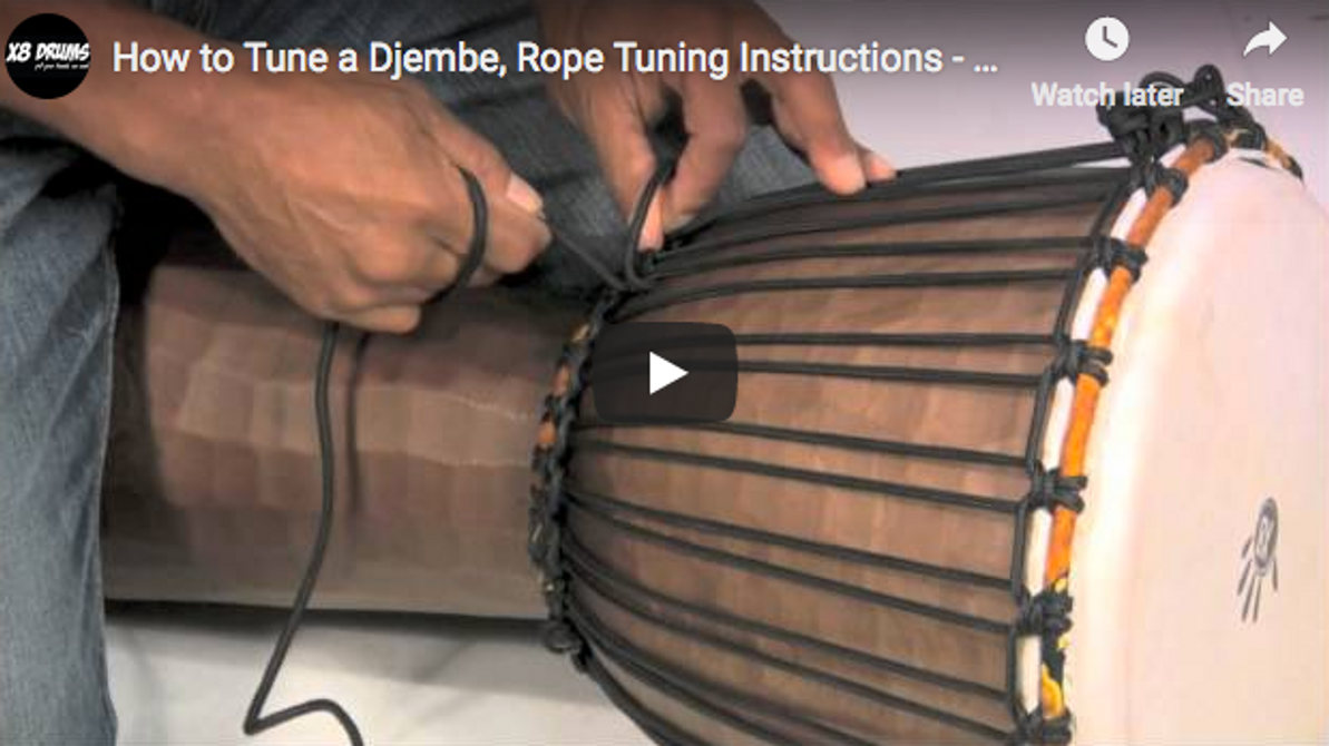 How to Tune a Djembe