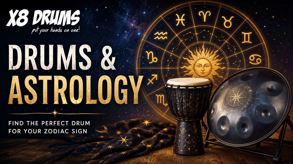 What's Your Zodiac Drum? The Perfect Percussion Instrument for Every Sign