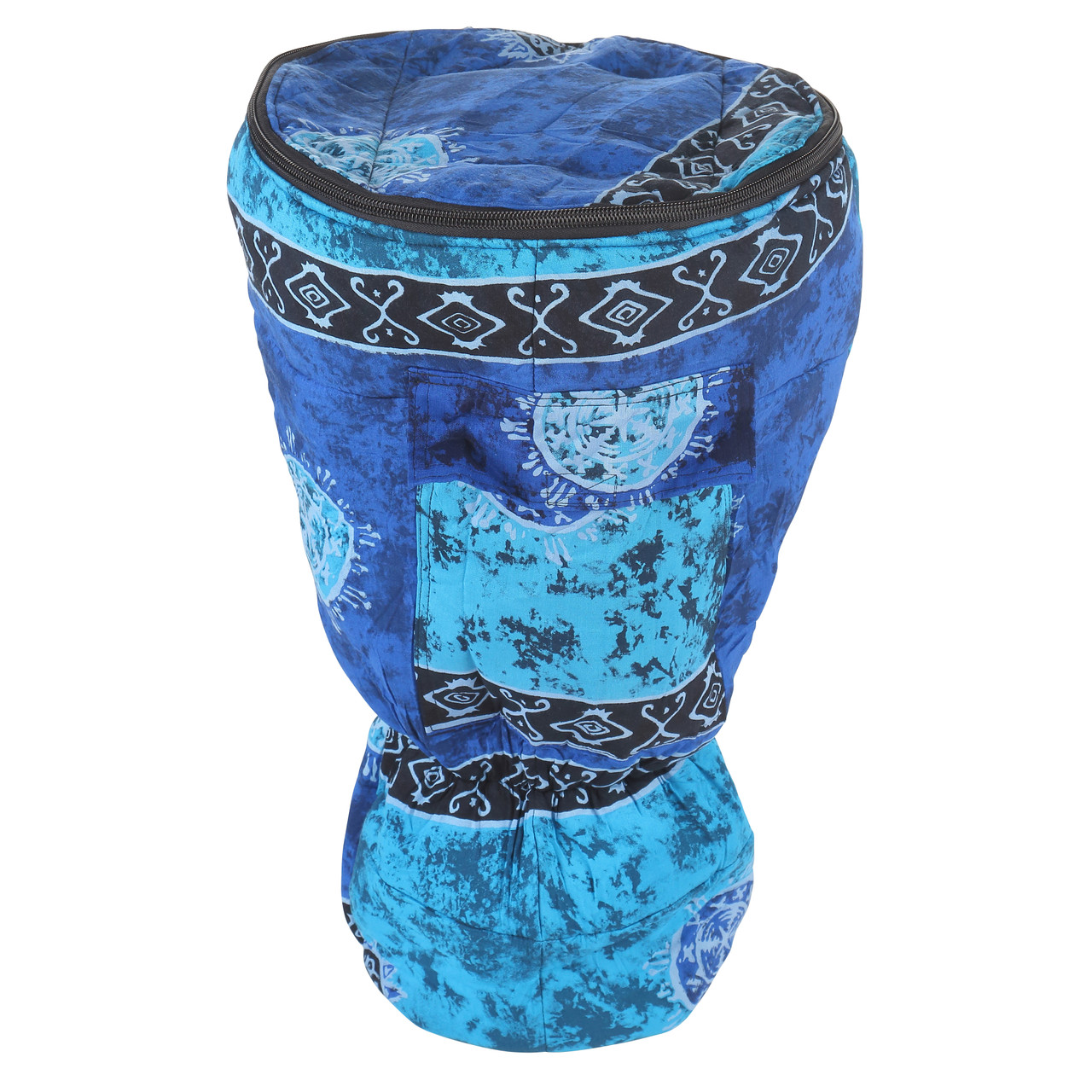 Extra Large Djembe Drum Backpack, Blue Celestial Design