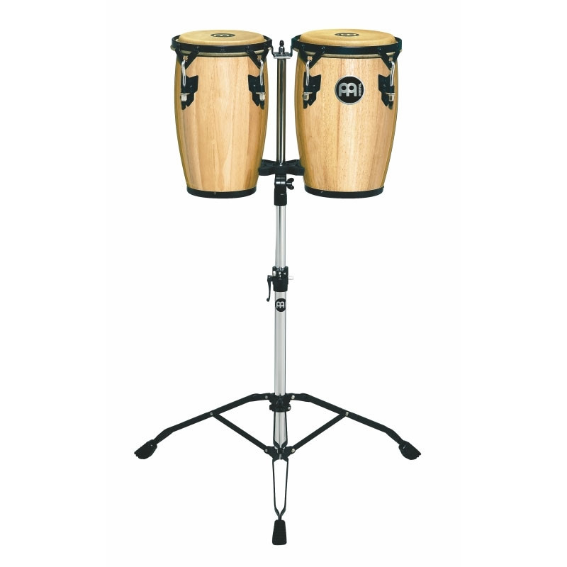 Meinl Wood Conguitas 8 9 With Stands Natural X8 Drums