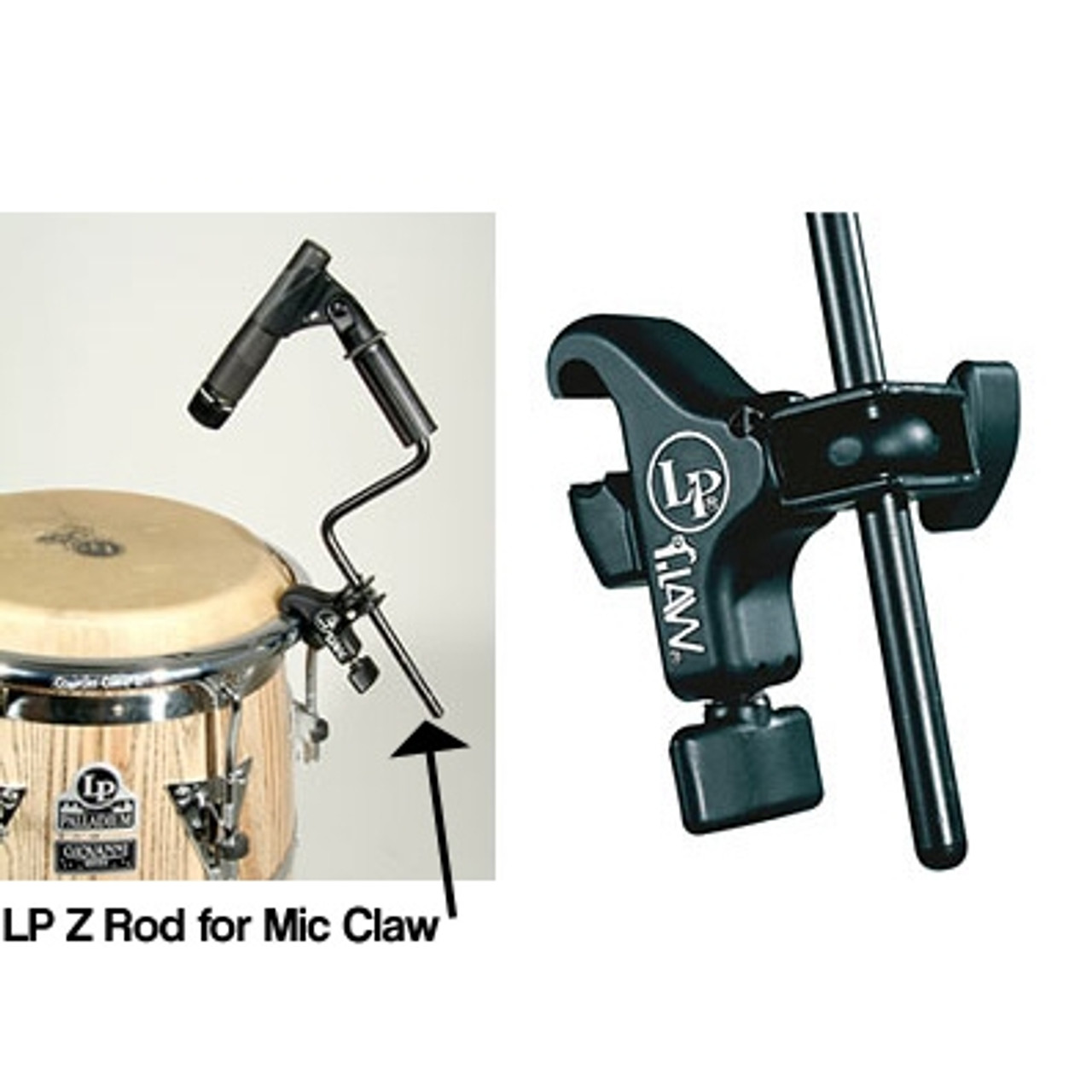 LP Claw with Mic Mount (LP592A-X) - X8 Drums