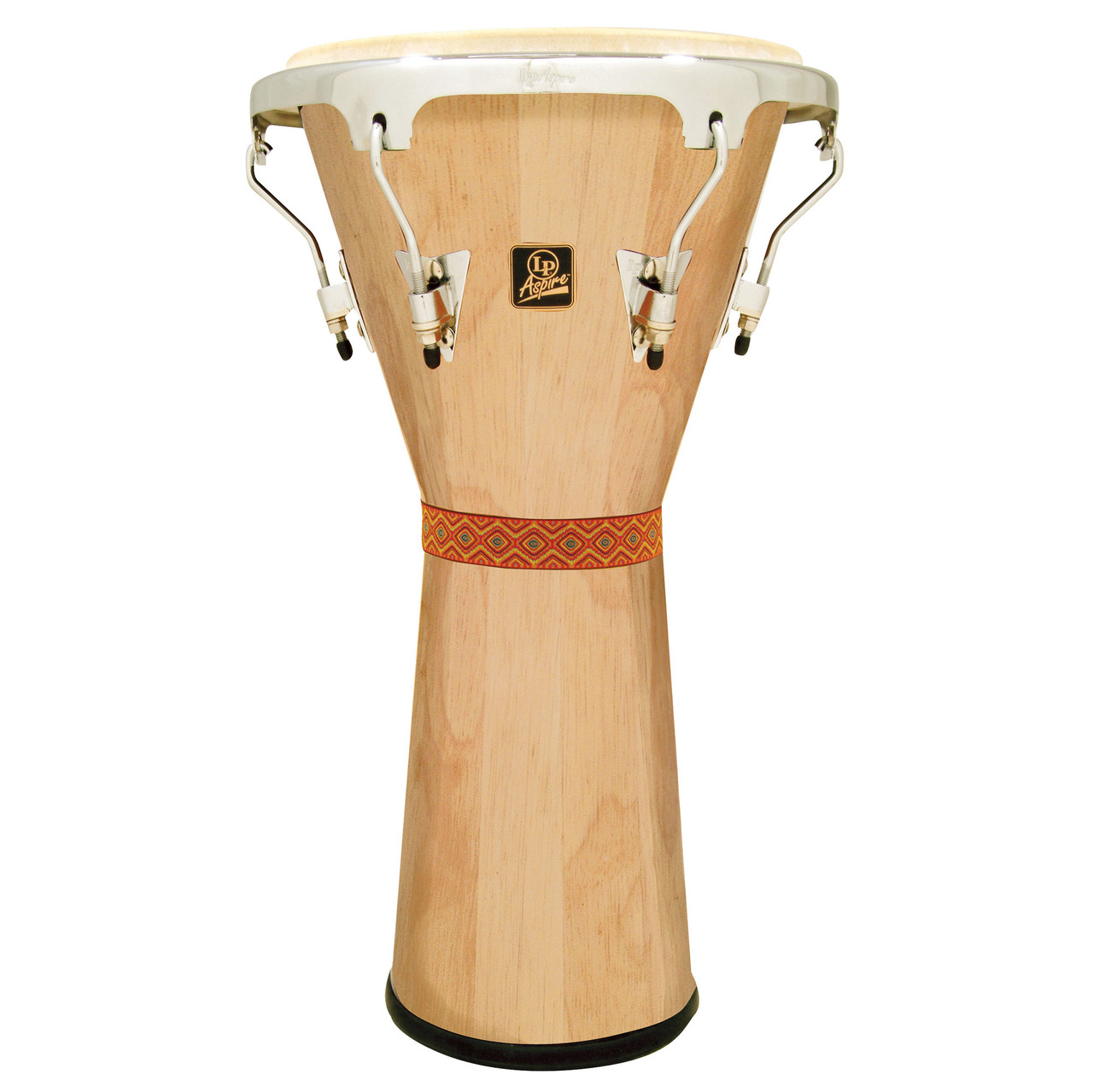 LP Aspire Tunable Djembe, Natural Wood - LPA630-AWC - X8 Drums