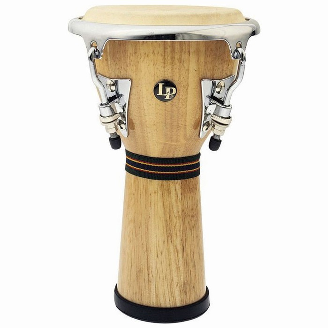 Latin Percussion Aspire Tunable Djembe - Natural with Chrome