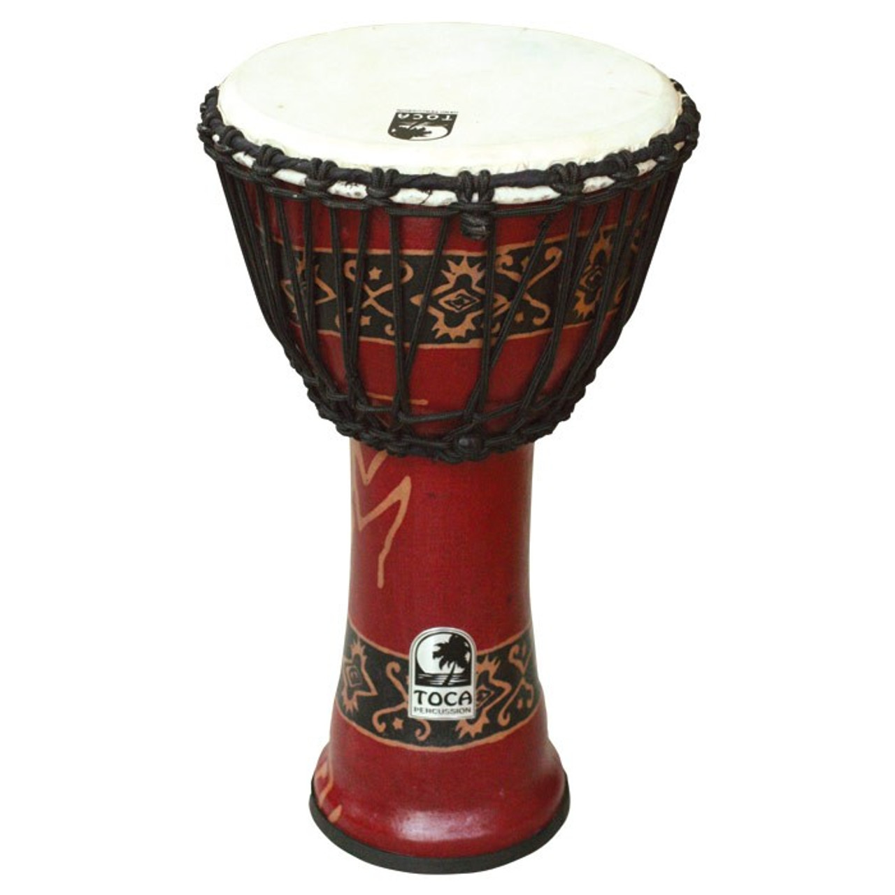 Toca Freestyle Djembe, Bali Red, 10