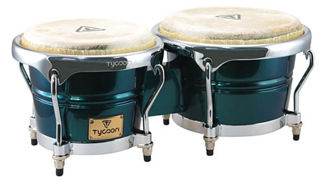 Tycoon Percussion Concerto Green Spectrum Bongos (TB800CGSP) X8 Drums