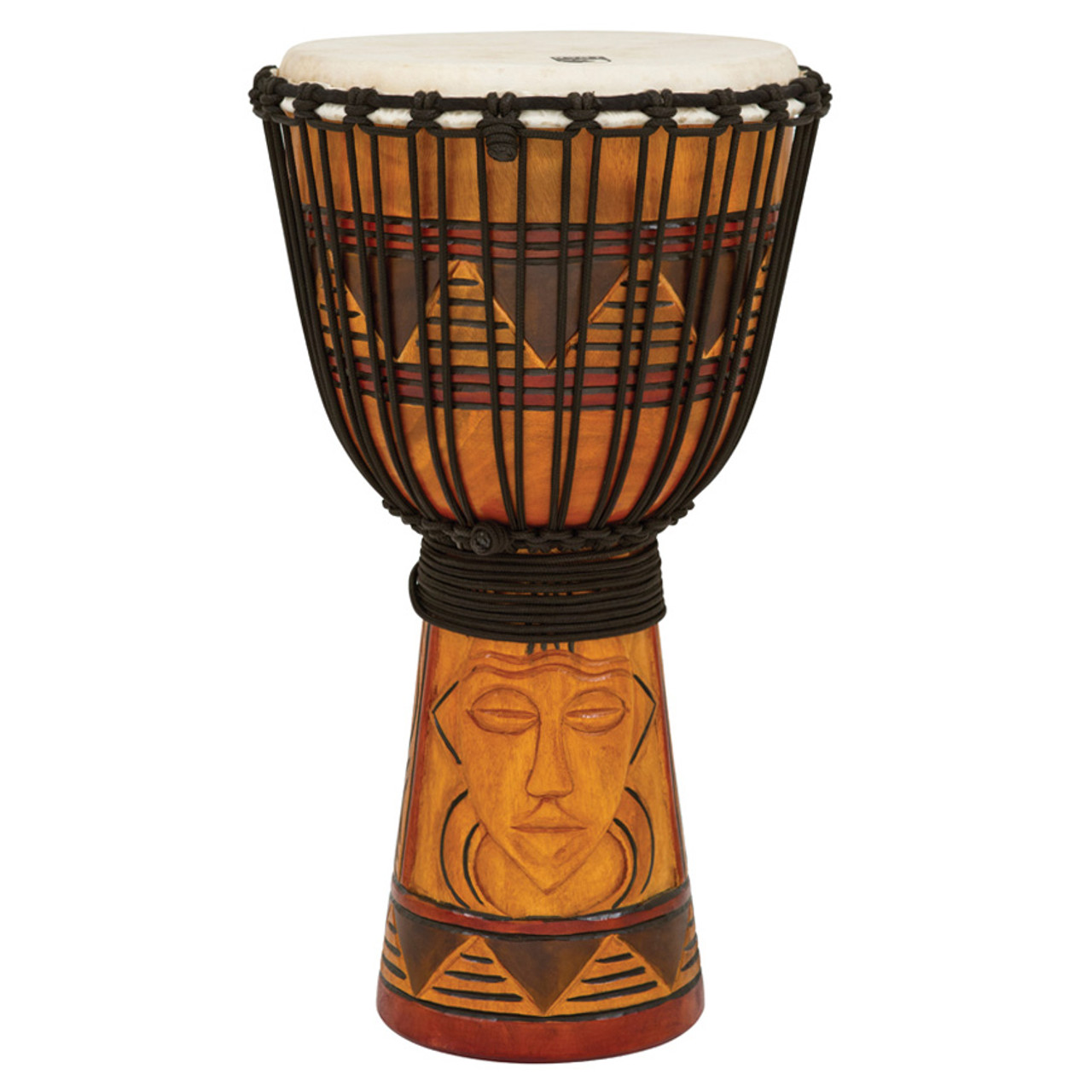 Toca Origin Series Djembe, Tribal Mask, 12