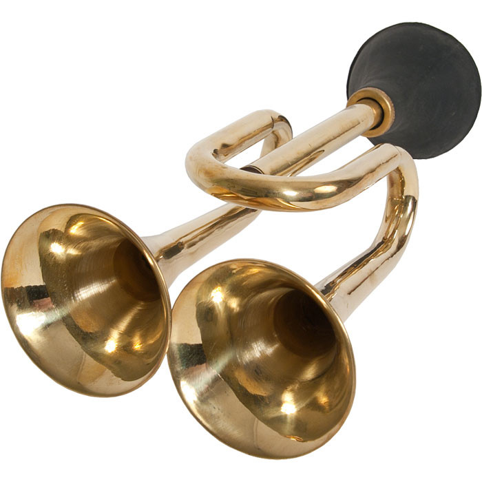 Dobani Double Bell Bulb Horn Blemished X8 Drums Percussion Inc