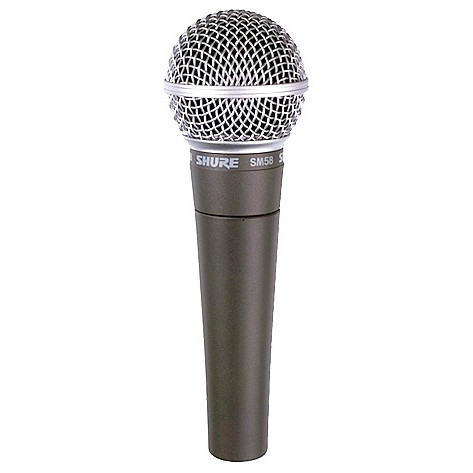 Shure SM58LC Dynamic Vocal Microphone - X8 Drums