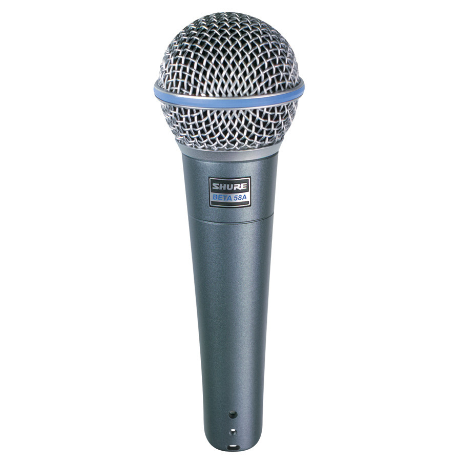SHURE BETA 58A ダイナミックマイク Shure BETA 58A Supercardioid Dynamic Microphone - X8 Drums