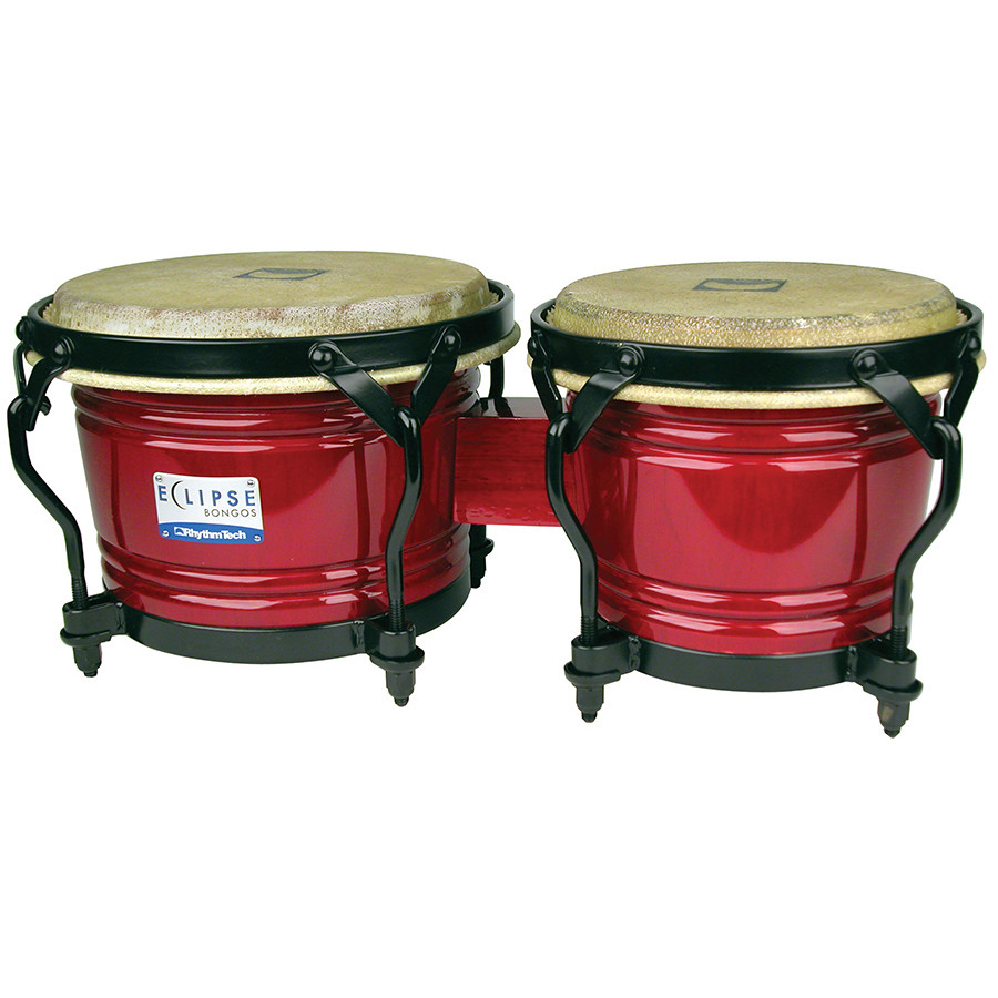 Rhytm Tech ボンゴ RT5200 Rhythm Tech RT 5600 Eclipse Bongos - Red
