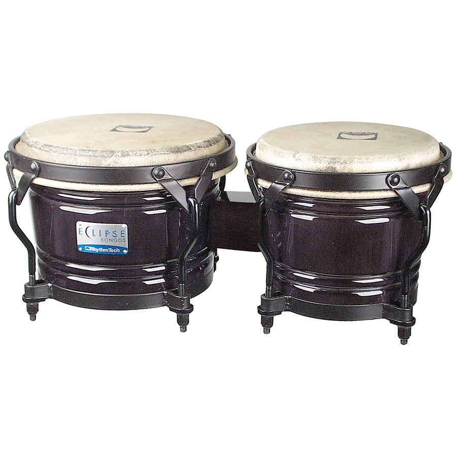 Rhythm Tech RT 5600 Eclipse Bongos - Black (RT5601) - X8 Drums