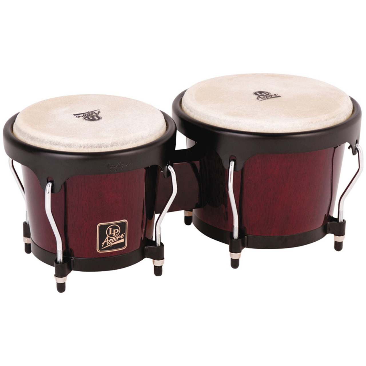 LP Aspire Series Bongos, Dark Wood (LPA601-DW)