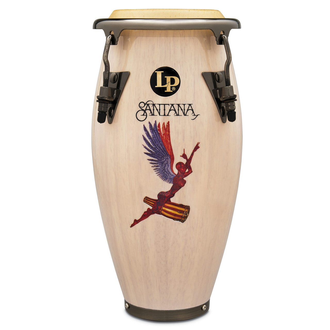 LP Music Collection Santana Mini Tunable Congas (LPM197-SNW)