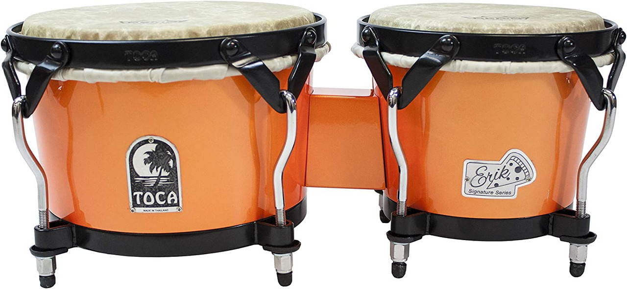 Toca Erik Piza Bongo, Iridescent Orange (5200-FIR) - X8 Drums