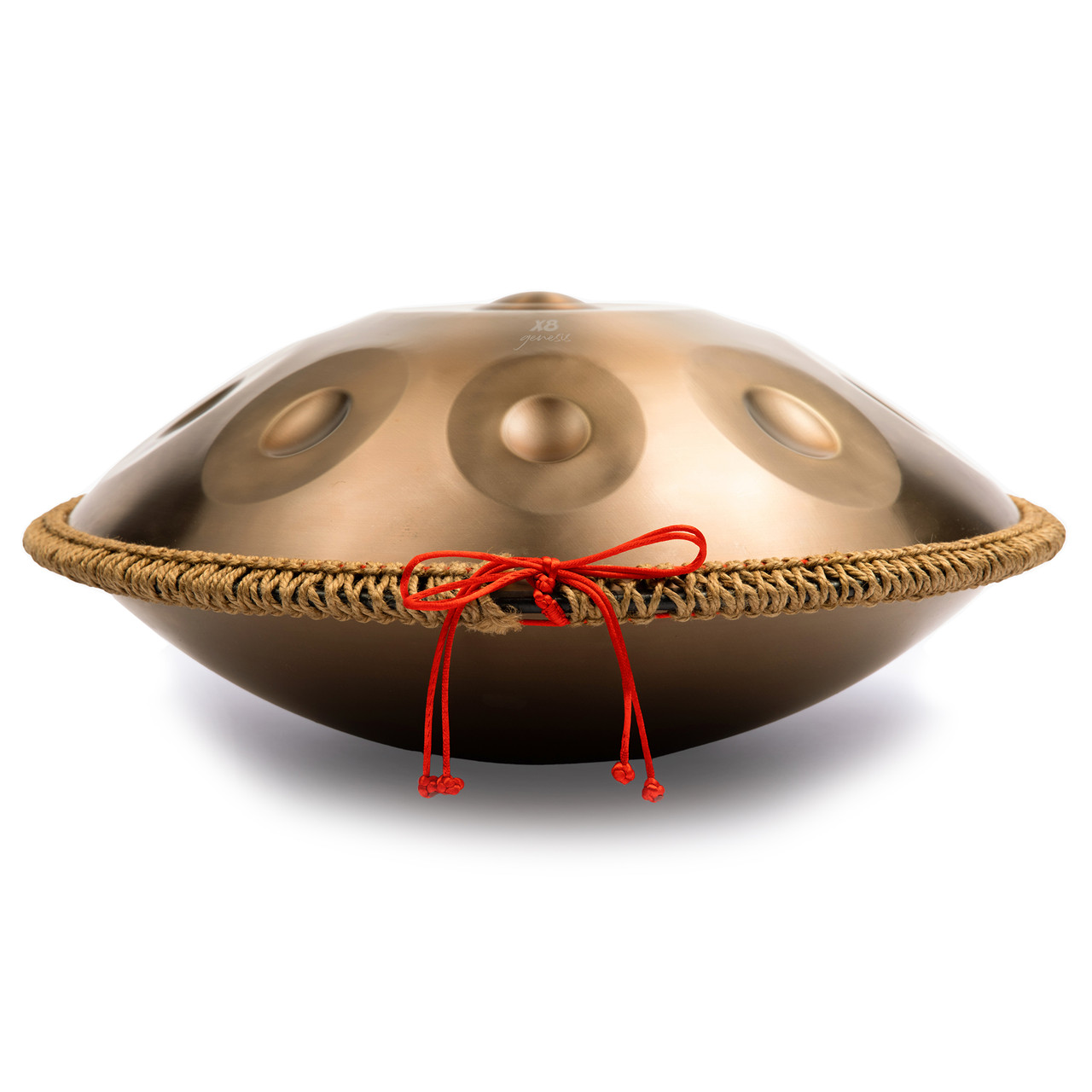 X8 Drums Genesis Handpan D Kurd With Bag and Stand - X8 Drums