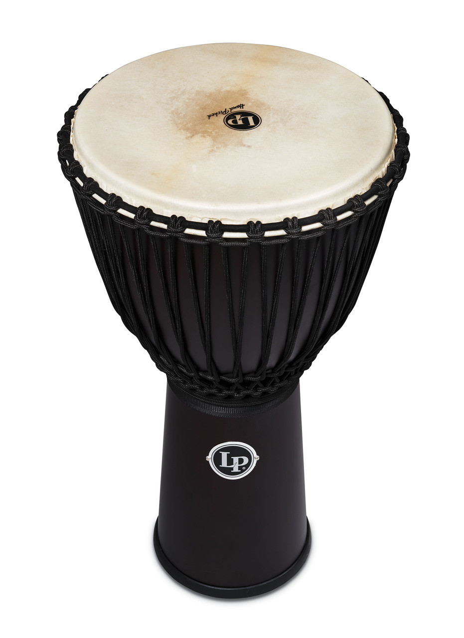 LP 12 1/2-Inch Rope Tuned Siam Oak Djembe (LP799-DW)