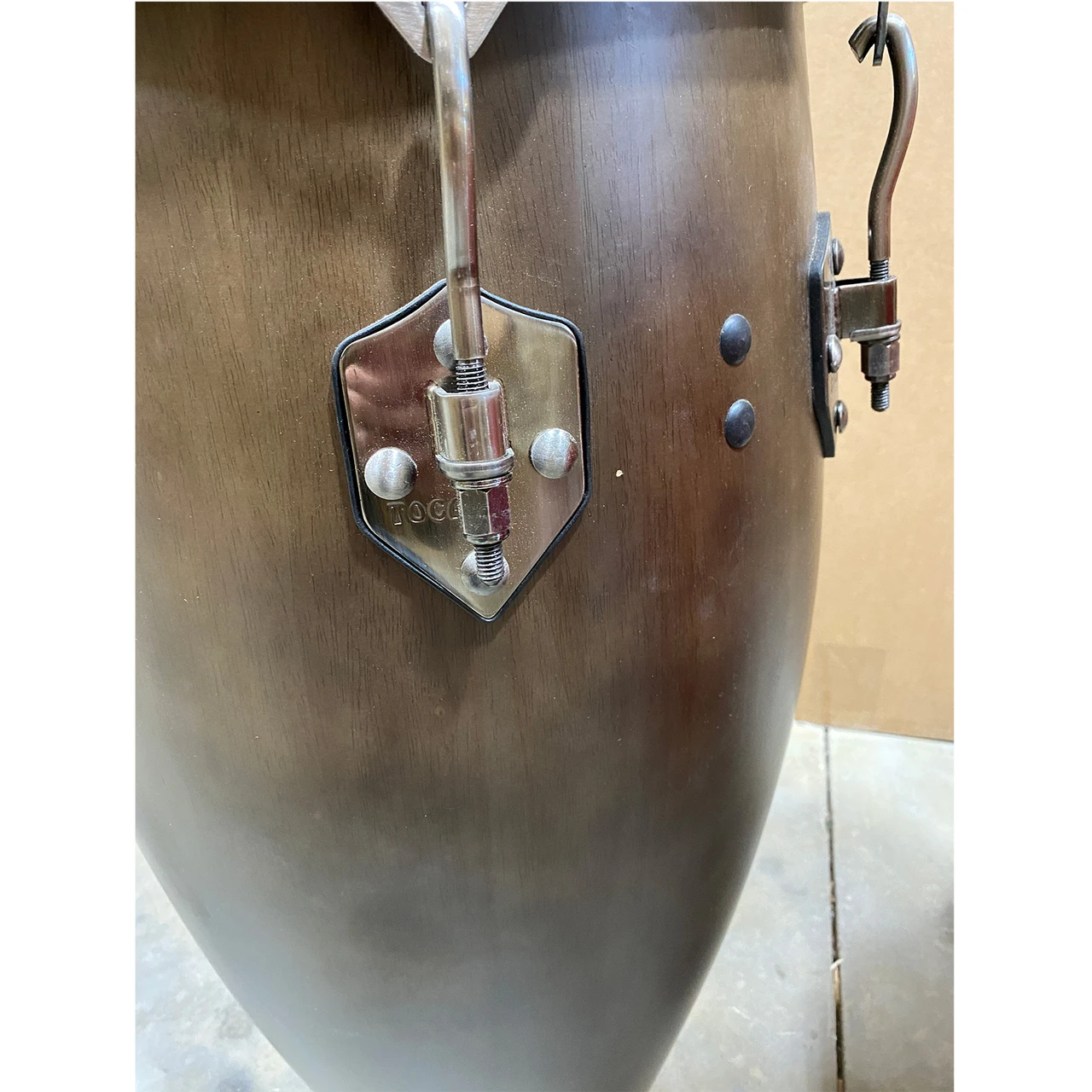OPEN BOX SALE: Toca Traditional 11-3/4 in. Conga Drum, Dark Walnut