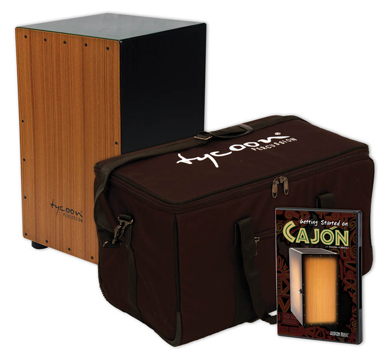 tycoon カホン Tycoon Cajon Starter Pack: 29 Series Cajon, Bag & DVD (STK