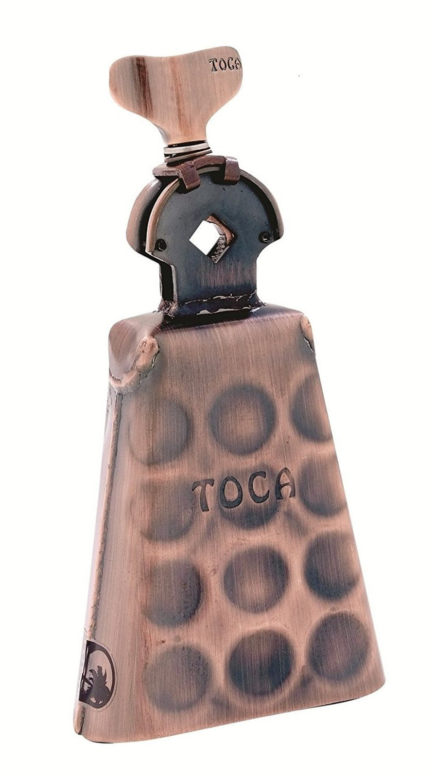 Toca Pro Line Low Rut Cowbell, Black Copper (TPC-2BC)