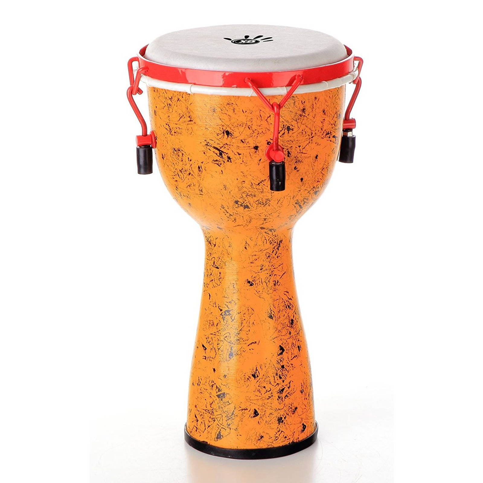 X8 Drums Urban Beat Key Tuned Djembe with Synthetic Head, Backpacker