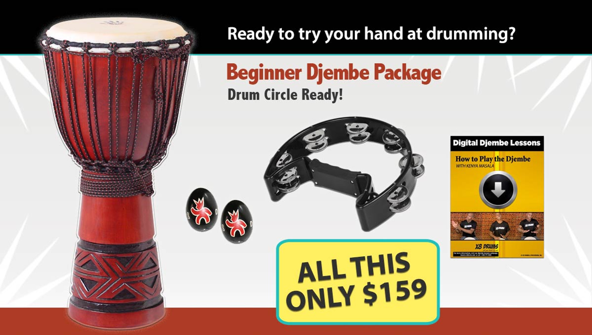 Dress Up Your Cajon Drum with Accessories - X8 Drums & Percussion, Inc