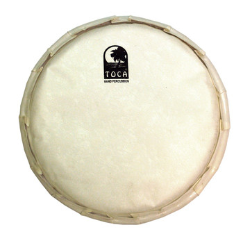 Toca Synthetic Head for 14" Rope Tuned Feestyle II Djembe (TP-DJHSR14) Toca Synthetic Head for 14" Rope Tuned Feestyle II Djembe (TP-DJHSR14)