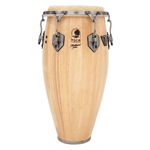 Toca Traditional 12-1/2 in. Tumba Conga Drum, Natural (3912-1/2T)