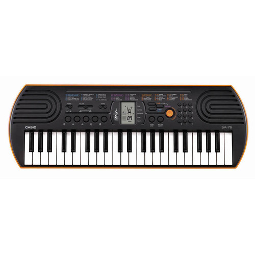 Casio Mini Personal Keyboard 100 Tones - Orange