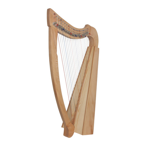 Roosebeck 22-String Lacewood Harp Chelby Levers Natural