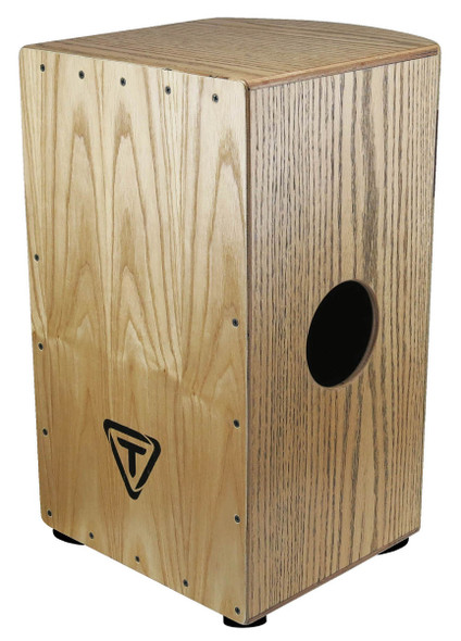Tycoon Roundback Series Cajon with Red Oak and American White Ash