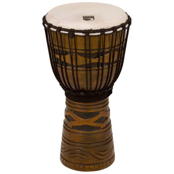 World Tribal African Djembe, Hand Carved - Free Shipping