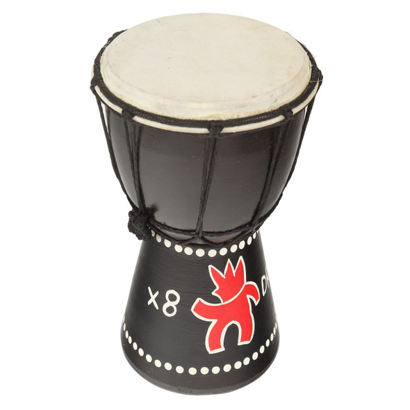 X8 Drums Hand Painted Mini Djembe