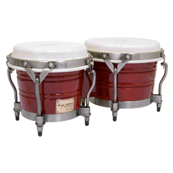 Tycoon Percussion Signature Classic Red Bongos