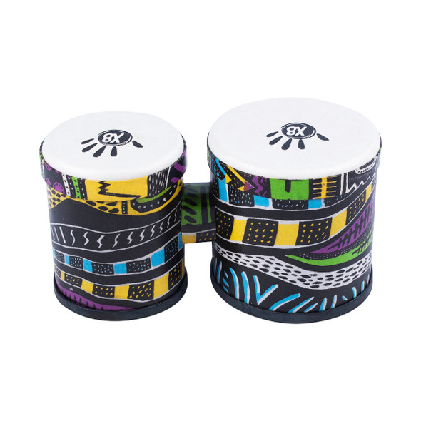 Endeavor Series Wood Bongos, Red - X8 Drums