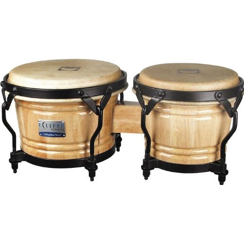 Rhythm Tech RT 5600 Eclipse Bongos-Natural Finish