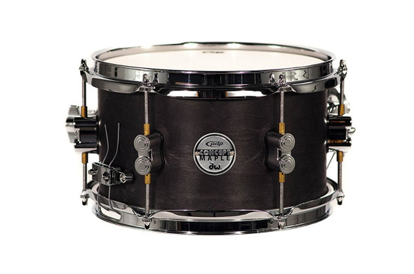 PDP By DW Black Wax Maple Snare Drum 6x10