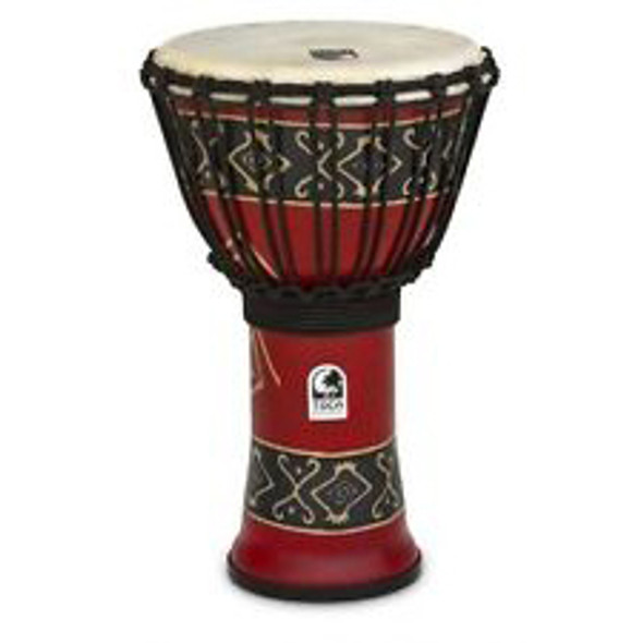 Toca Freestyle Djembe, Bali Red, 9" Head x 16" Tall