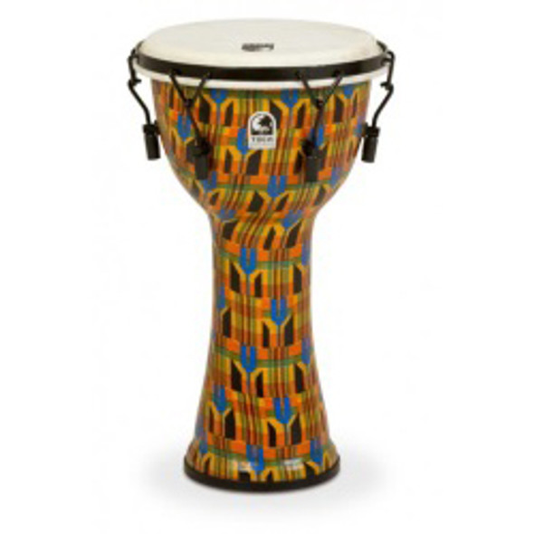 Toca Kente Cloth Mechanically Tuned Djembe, 12