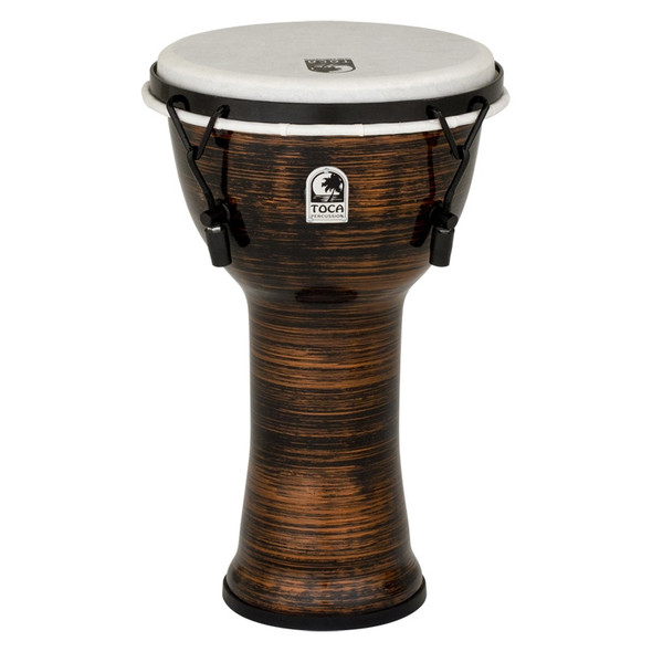 Toca Freestyle 12 in. Spun Copper Mechanically-Tuned Djembe (TF2DM