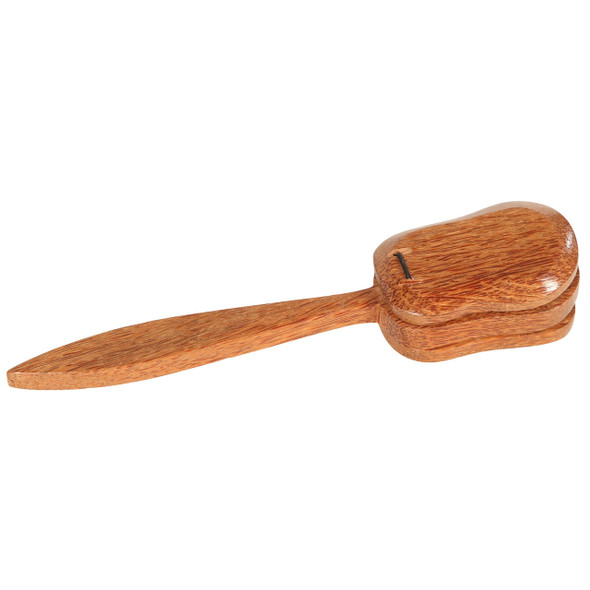 Traditional Wood Castanet with Handle