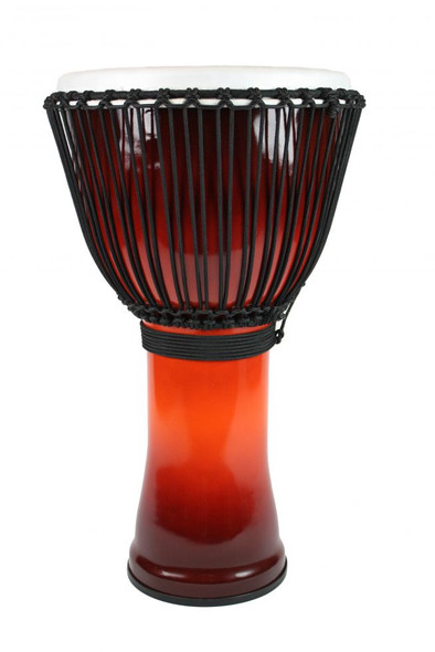 Toca Freestyle II Djembe , African Sunset, Synthetic Head, 12" Head x 24" Tall