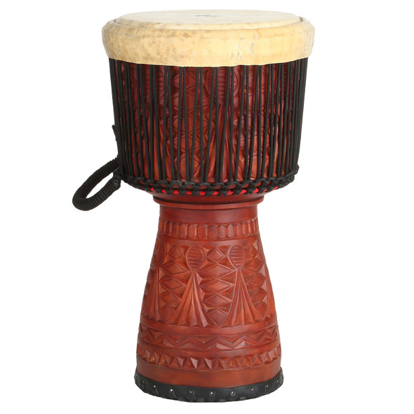 Hand Carved African Djembe Drums - Free Shipping