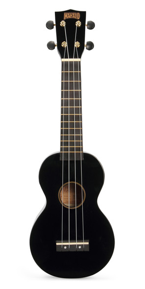 Mahalo MA1-SKBK Art Soprano Ukulele. Day of the Dead Graphic - X8